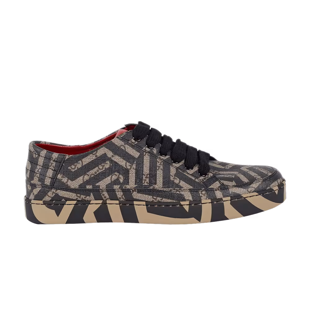 Gucci GG Supreme Sneaker Caleido Black Beige