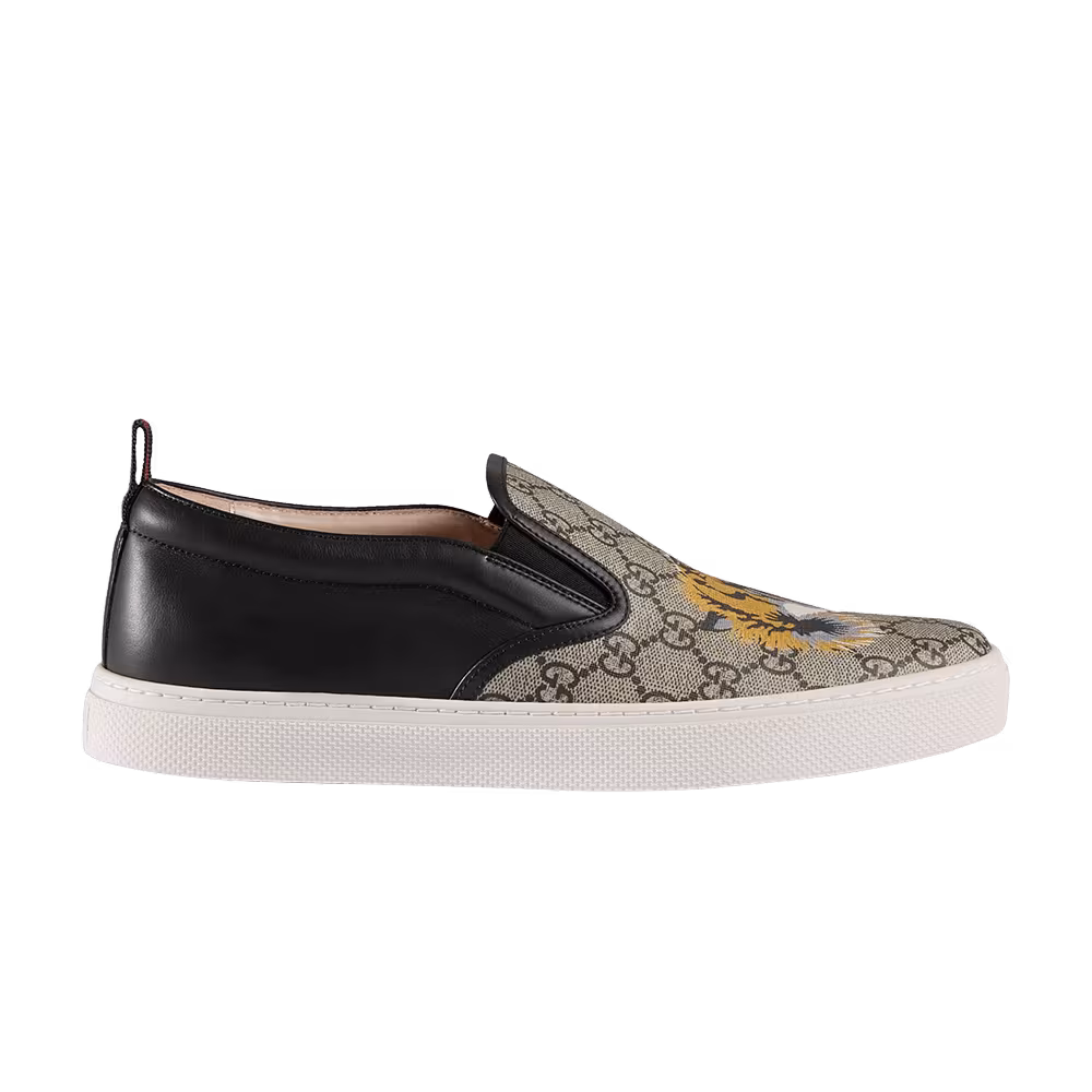 Gucci GG Supreme Slip-On Tiger