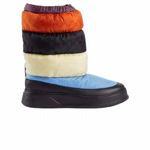 Gucci Padded Snow Boot 'Black Multi-Color'