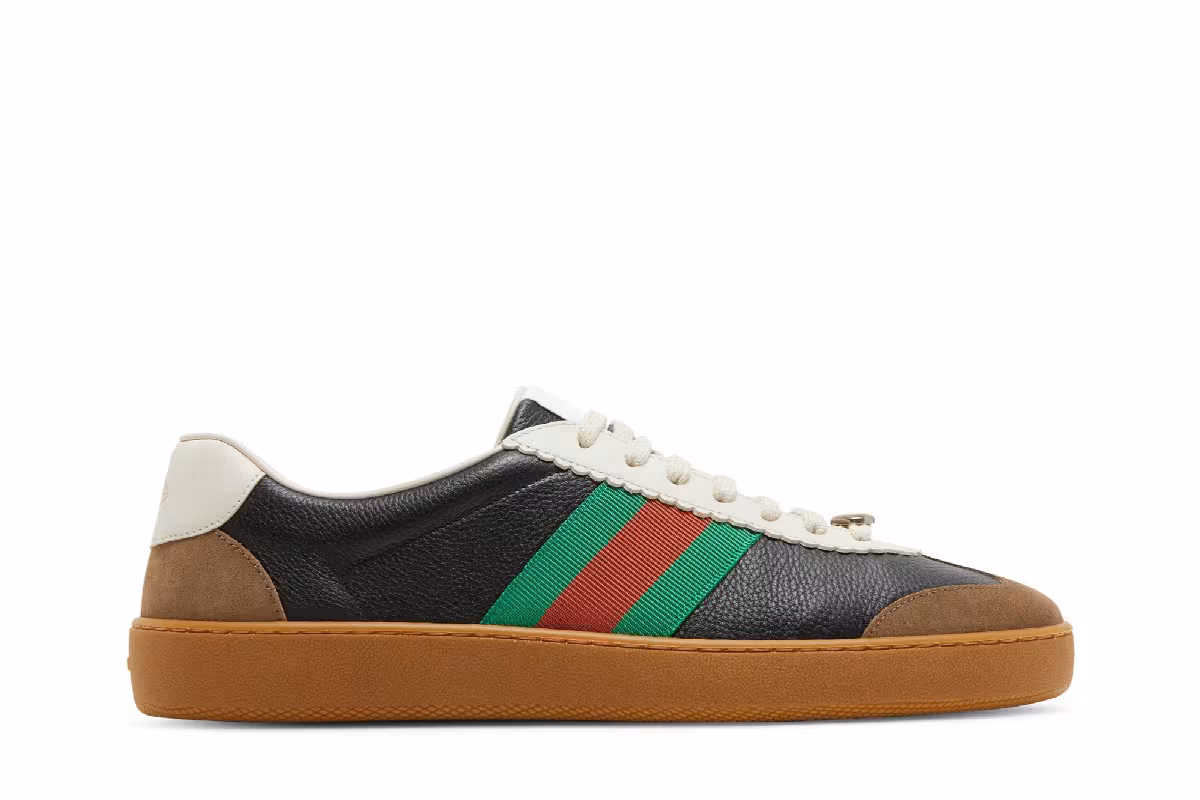 Gucci G74 Web Low Black, view 2