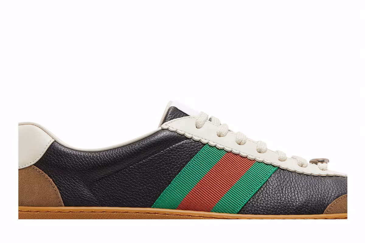 Gucci G74 Web Low Black, view 3