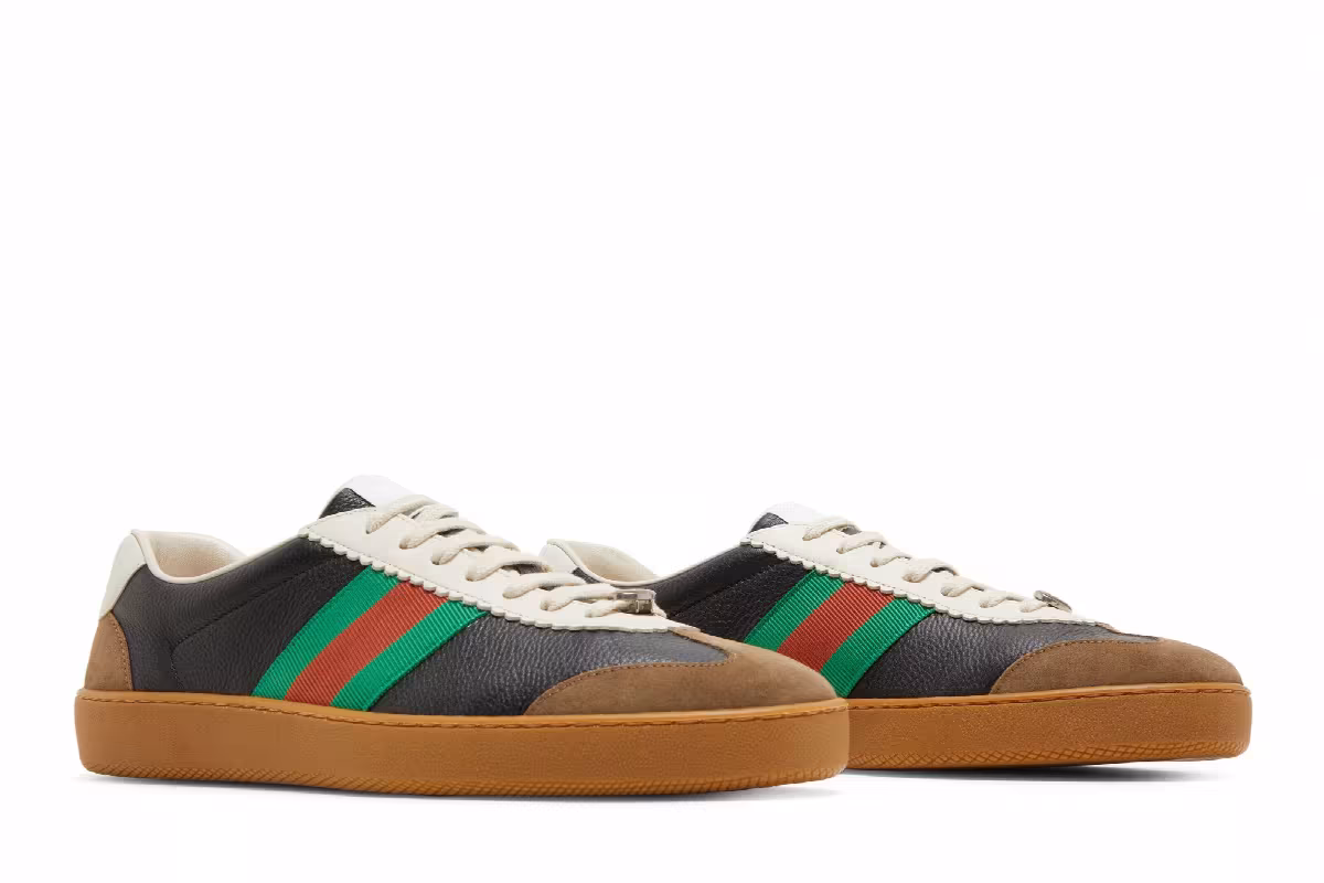 Gucci G74 Web Low Black, view 9