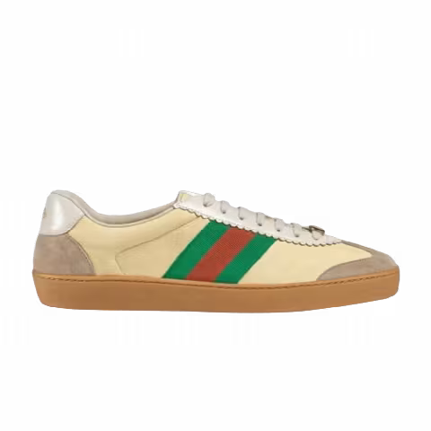 Gucci G74 Web Low 'Oatmeal'