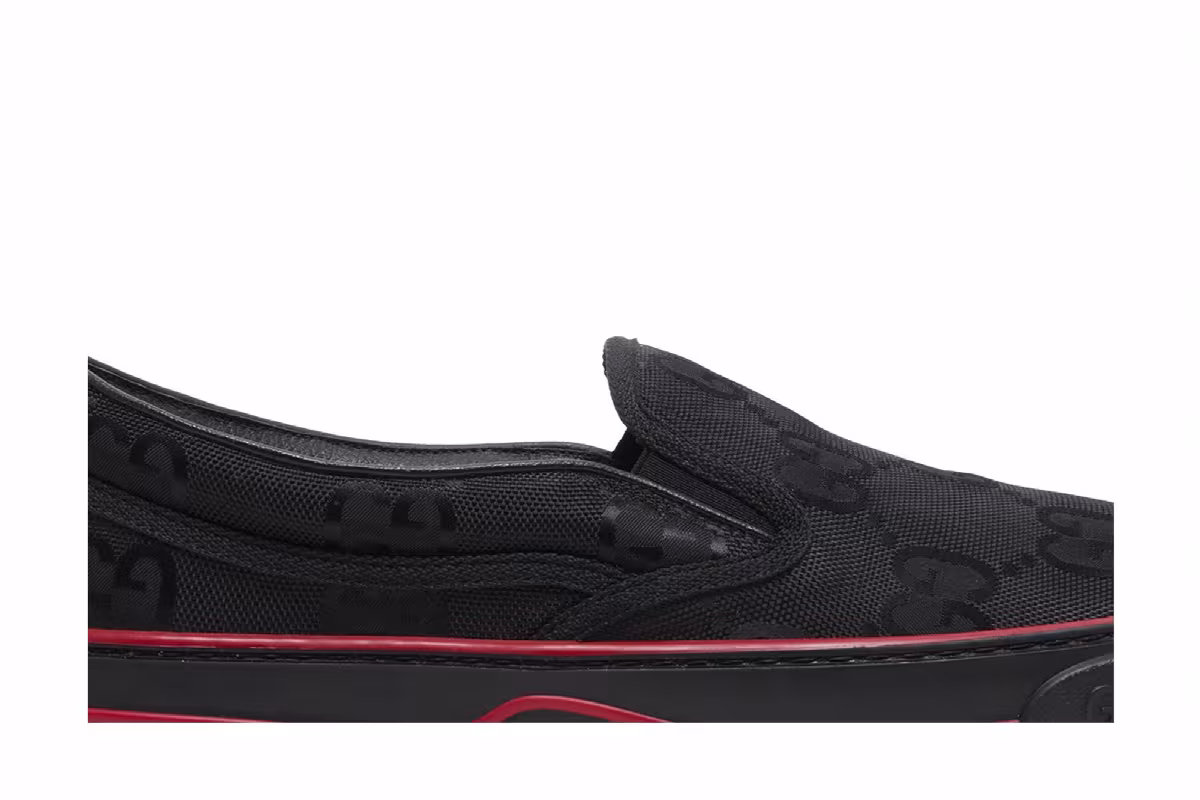Gucci Off the Grid Tennis 1977 Black GG, view 3