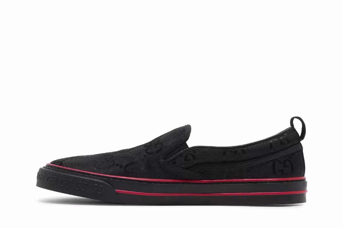 Gucci Off the Grid Tennis 1977 Black GG, view 4