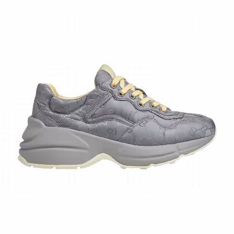 Gucci Wmns Lace Up Sneaker 'Deep Grey'