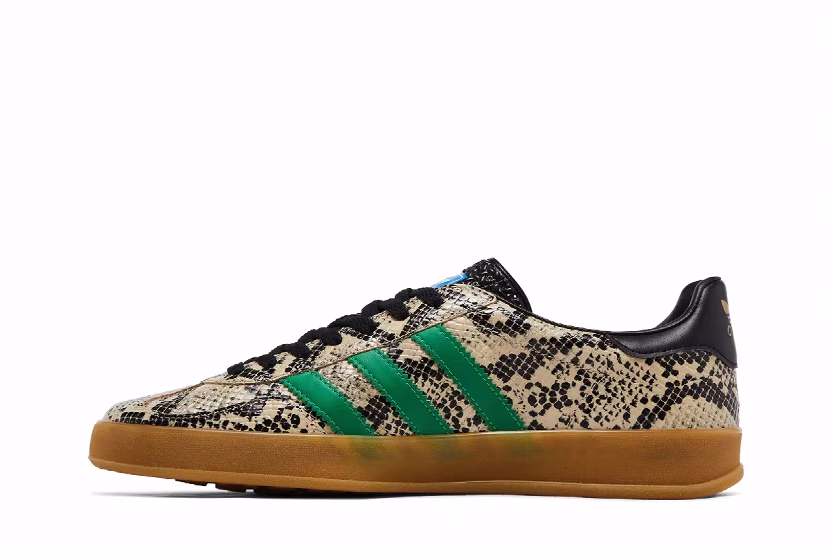 Adidas x Gucci Gazelle Python Print, view 4