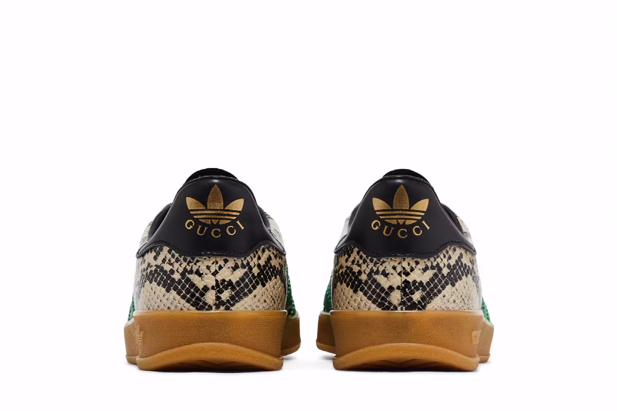 Adidas x Gucci Gazelle Python Print, view 7