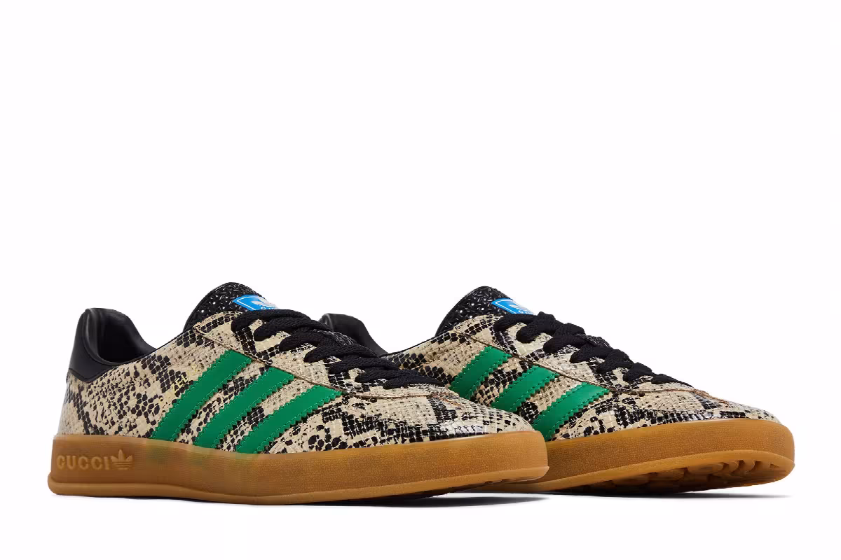 Adidas x Gucci Gazelle Python Print, view 9