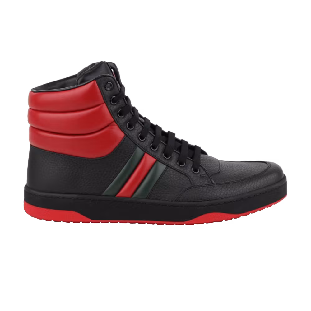 Gucci Ronnie Padded High Black Red