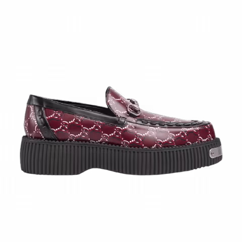Gucci Horsebit Creeper Loafers 'GG Shadow'