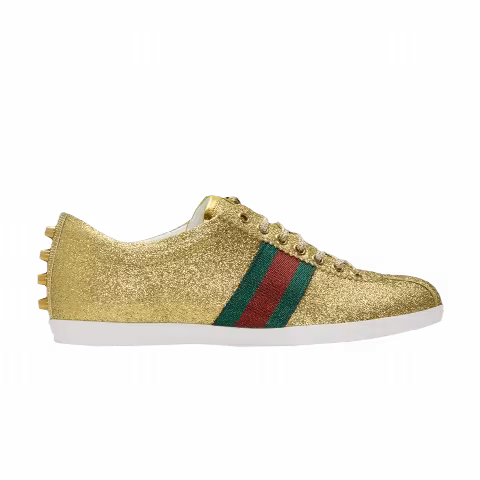 Gucci Bambi Low 'Metallic Gold Glitter'
