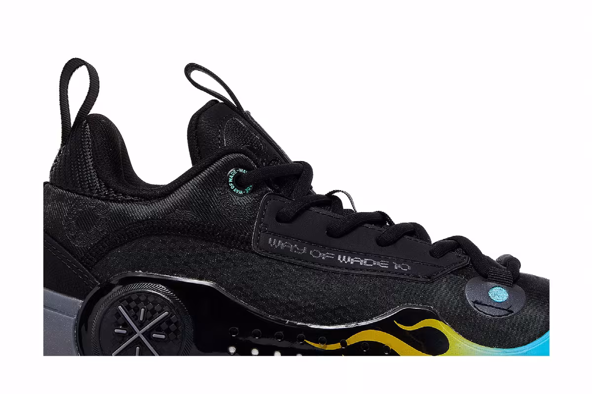 Li-Ning Way of Wade 10 Low Element - Wind and Fire, view 3