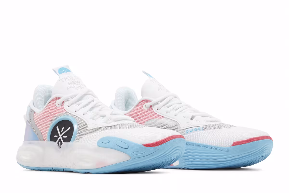 Li-Ning Wade All City 12 White Blue Pink, view 9