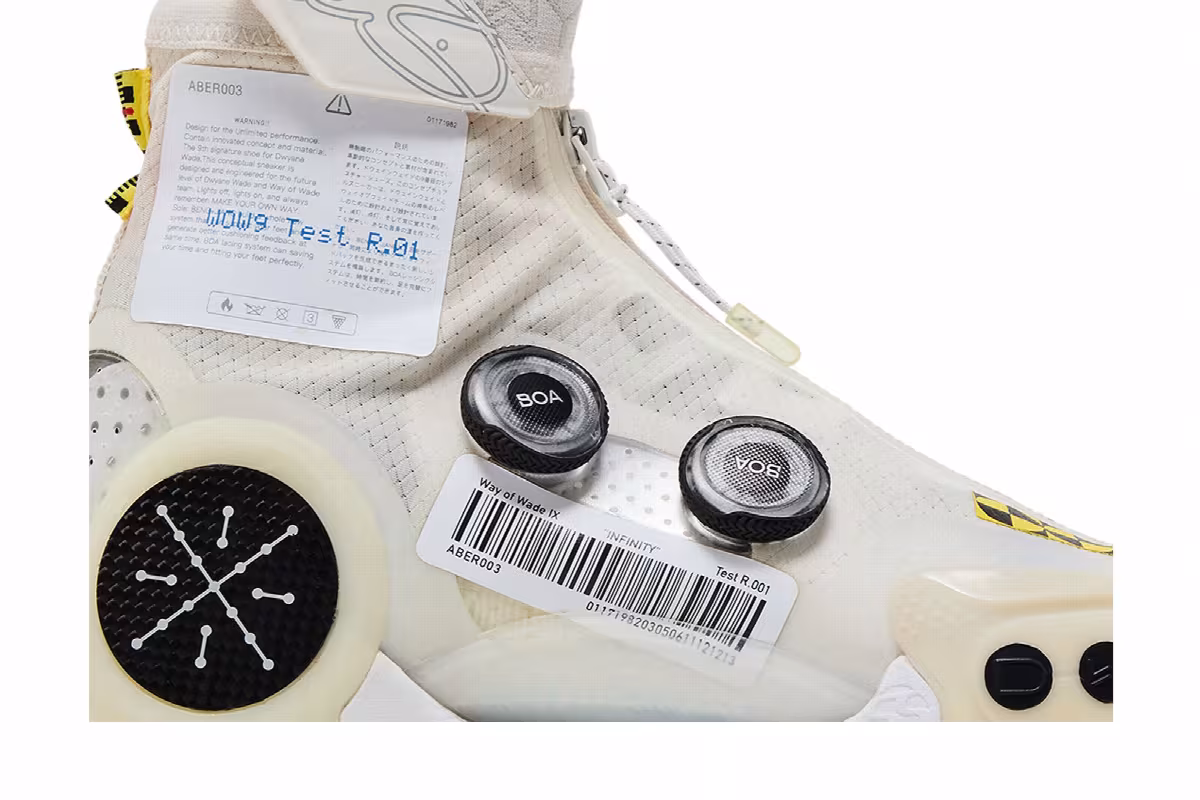 Li-Ning Way of Wade 9 Infinity Test R1, view 3