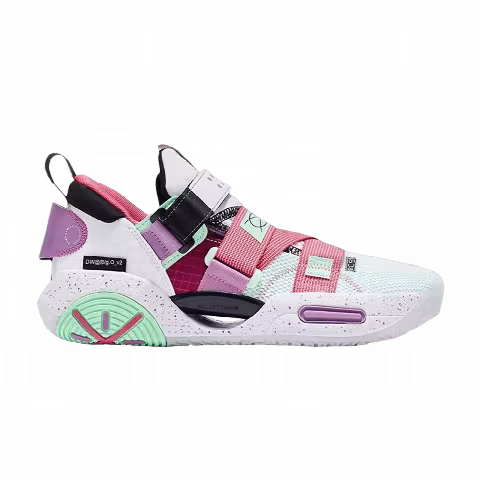 Li-Ning Wade All City 9 V2 'White Canna Red'