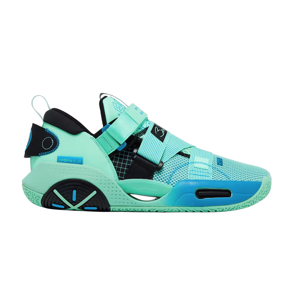 Li-Ning Wade All City 9 V2 Neon Azure Green