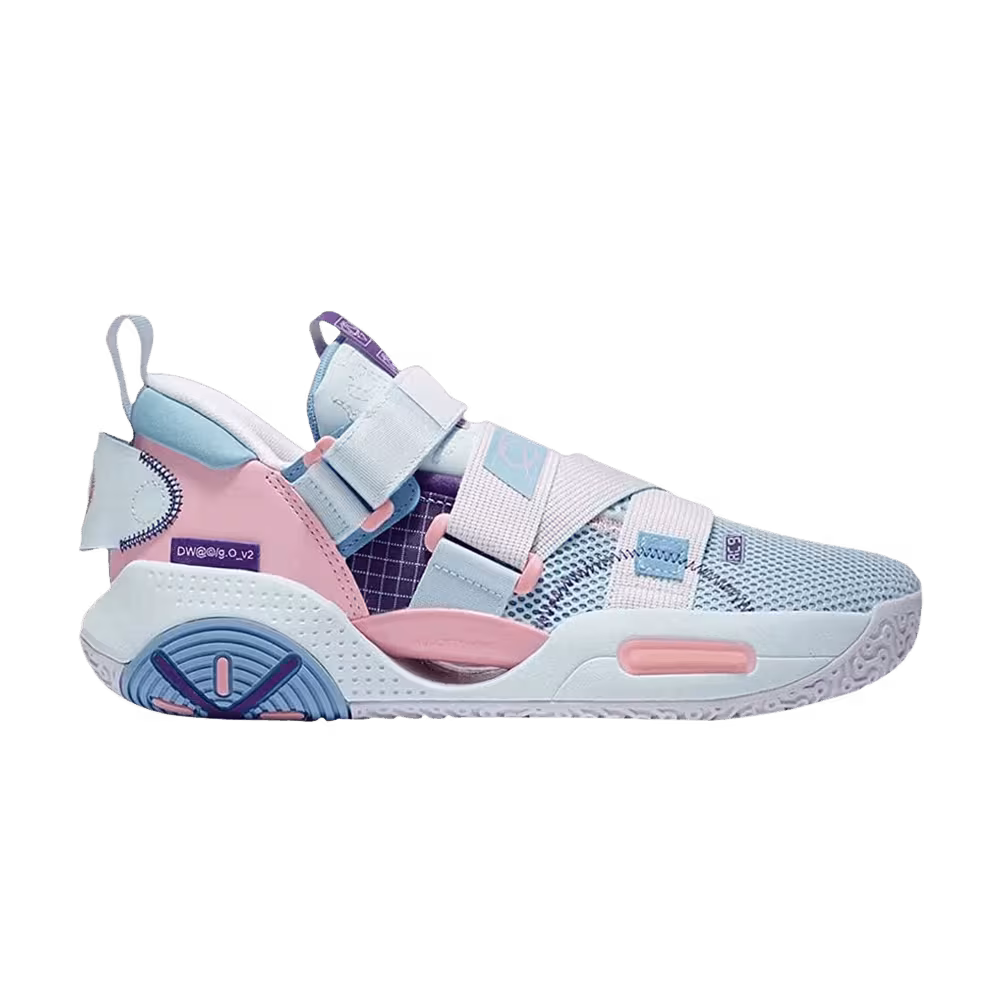 Li-Ning Wade All City 9 V2 Baby Blue Pink