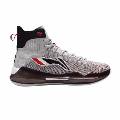 Li-Ning Yushuai 13 Premium 'Grey Cinnabar Red'
