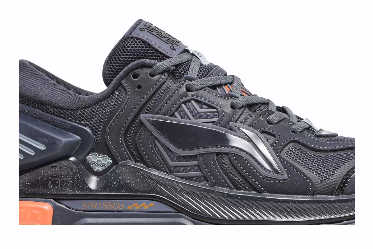 Li-Ning Sun Chaser Grey Black, view 3