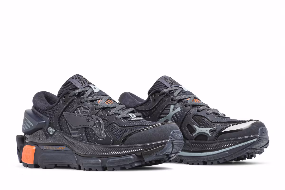 Li-Ning Sun Chaser Grey Black, view 9