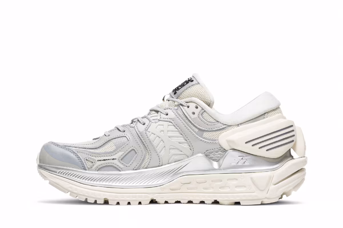 Li-Ning Sun Chaser White Grey, view 4