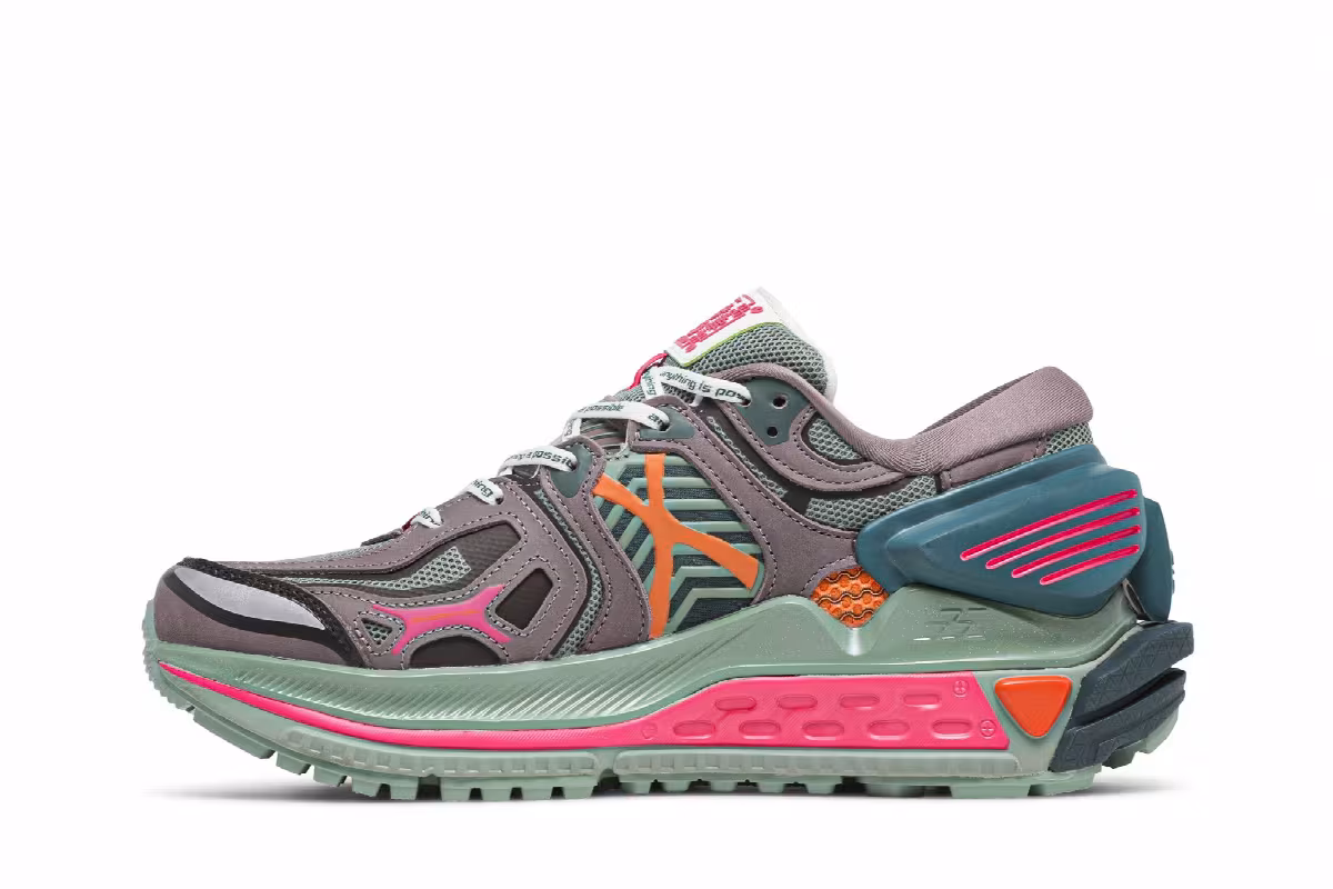 Li-Ning Sun Chaser Green Purple, view 4