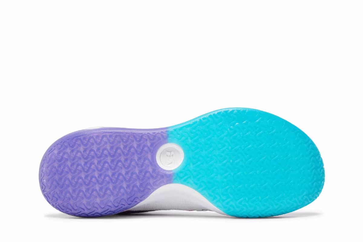 Li-Ning Yushuai 15 White Purple Turquoise, view 5