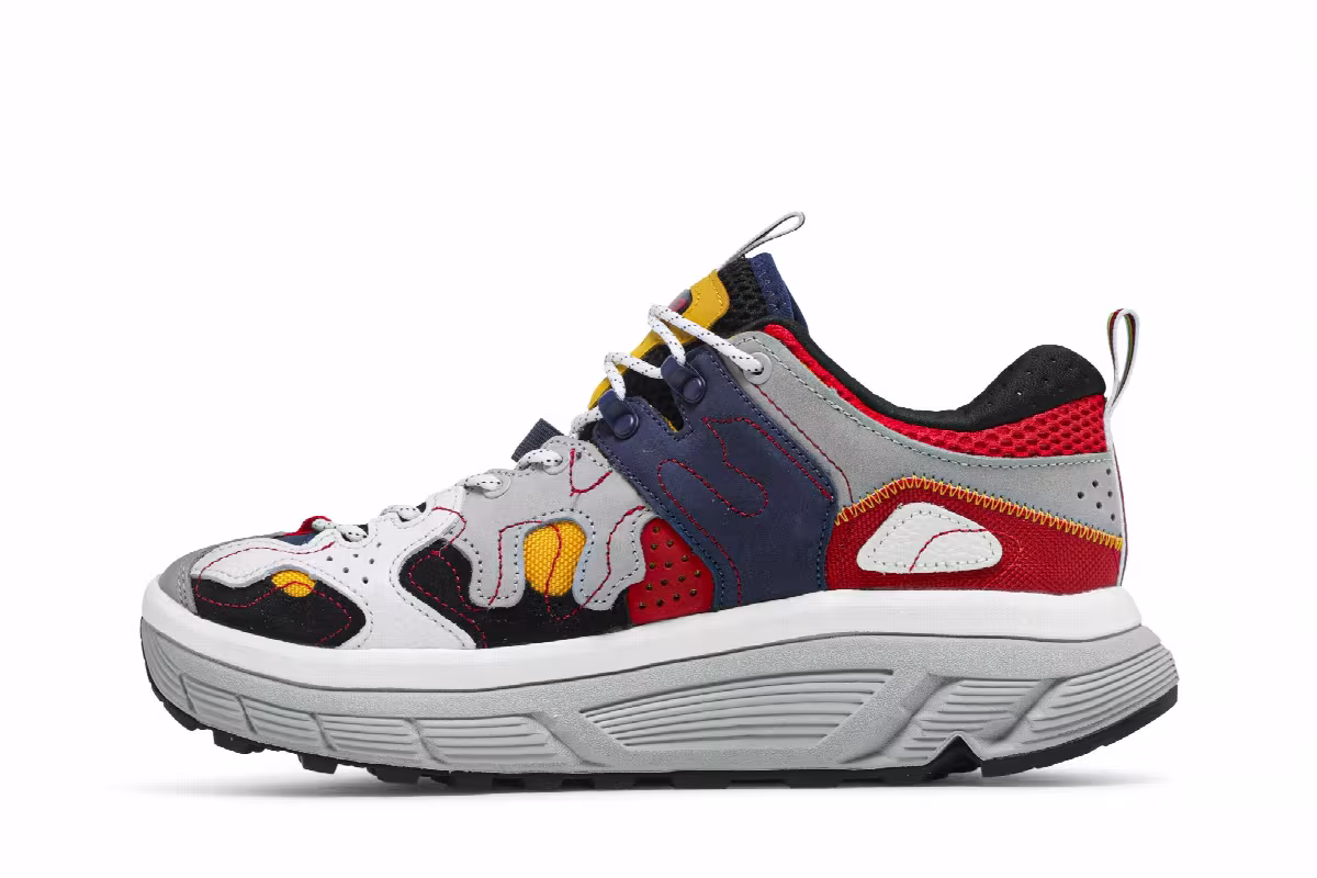 Li-Ning 2020 Ace Low Black Yellow Red, view 4