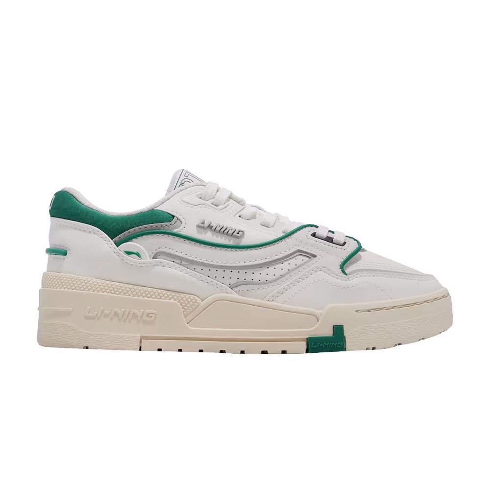 Li-Ning Women's 001 BTC White Deep Green