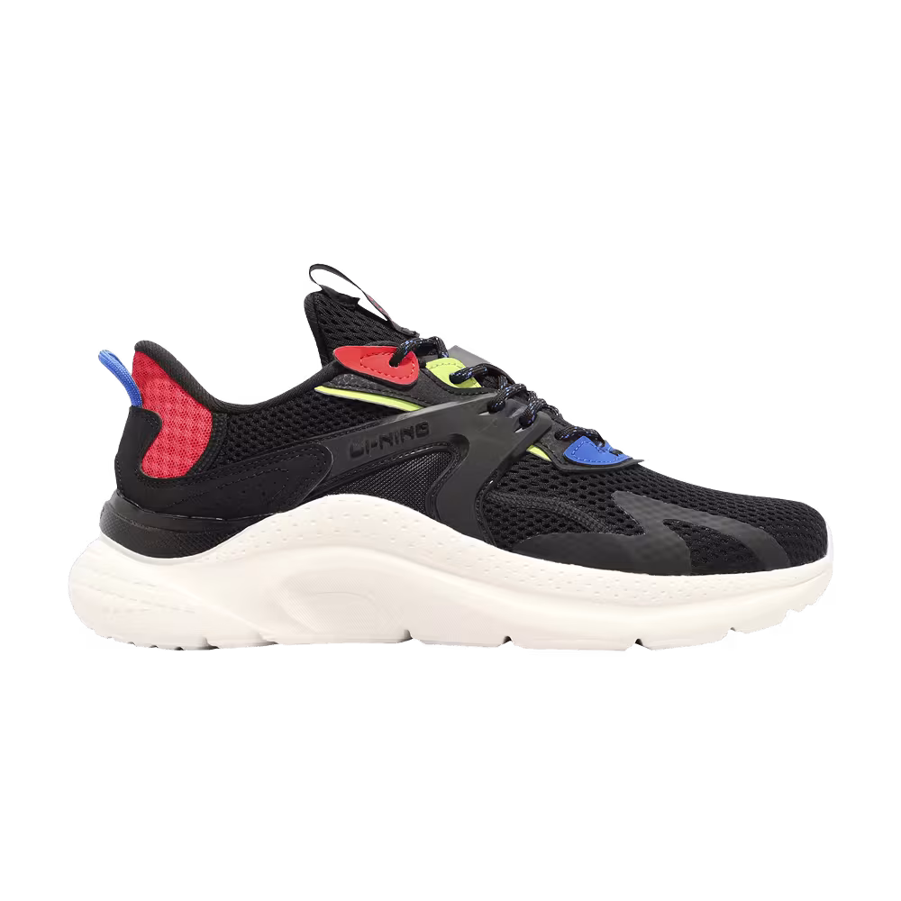 Li-Ning Clouds Black Red Pale Blue