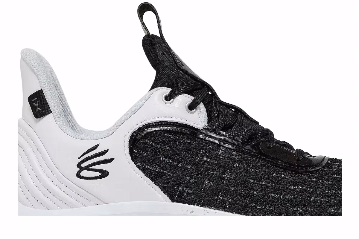 Curry Brand Curry Flow 9 Team White Black, view 3