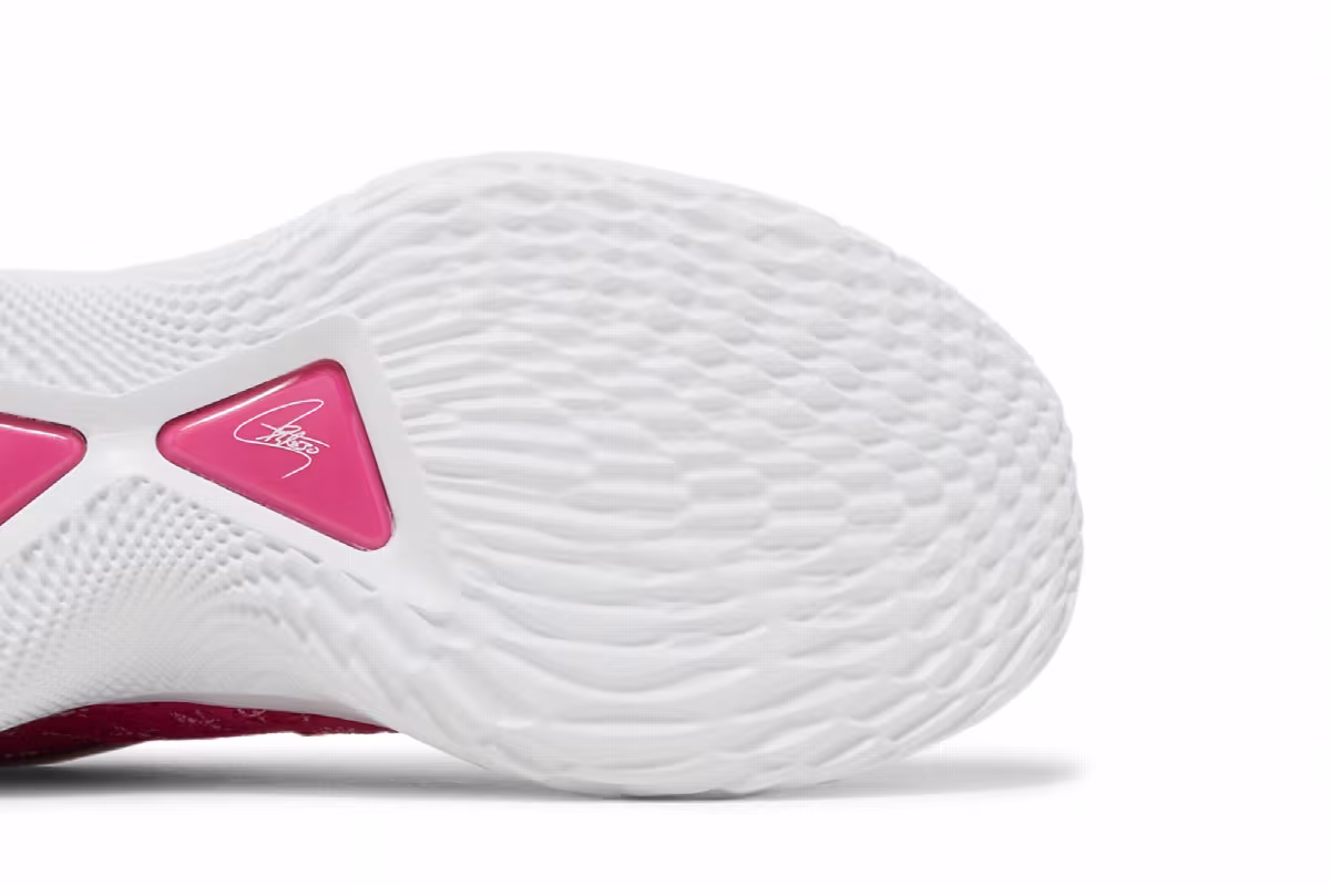 Curry Brand Curry Flow 9 Team White Tropic Pink, view 6