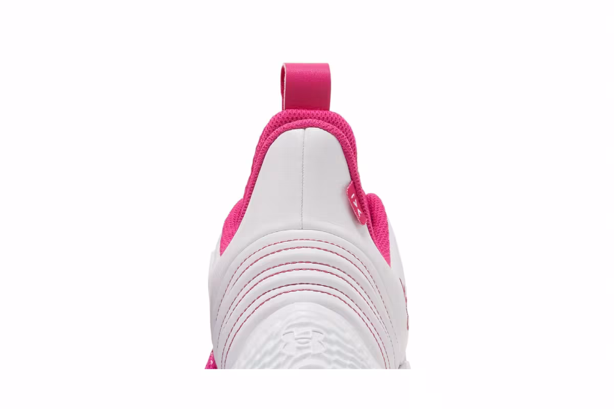 Curry Brand Curry Flow 9 Team White Tropic Pink, view 8