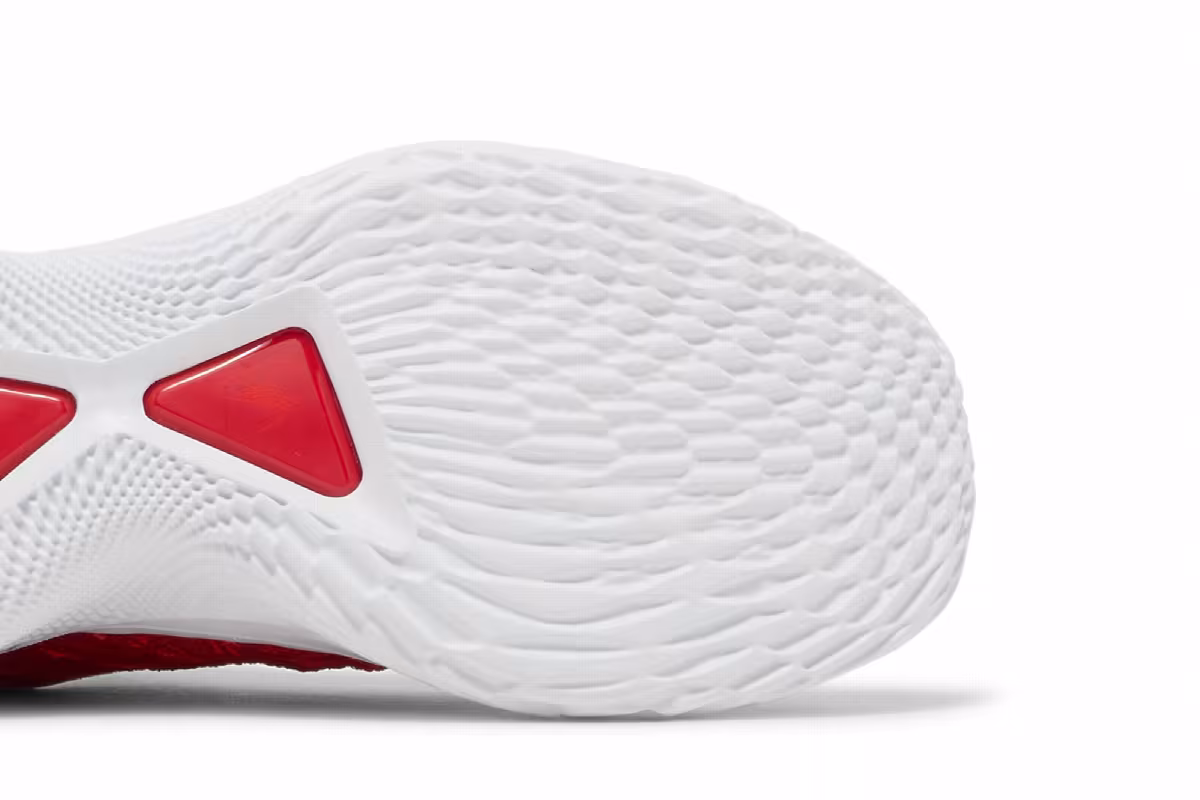 Curry Brand Curry Flow 9 Team White Red, view 6