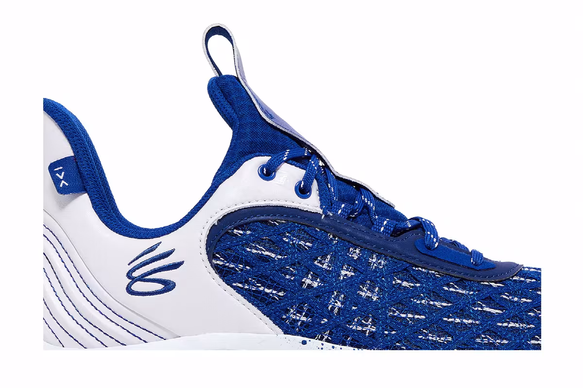 Curry Brand Curry Flow 9 Team White Royal, view 3
