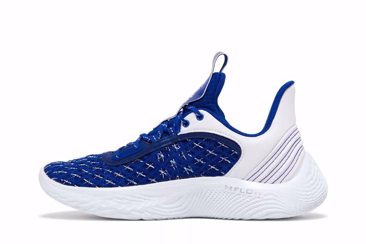 Curry Brand Curry Flow 9 Team White Royal, view 4