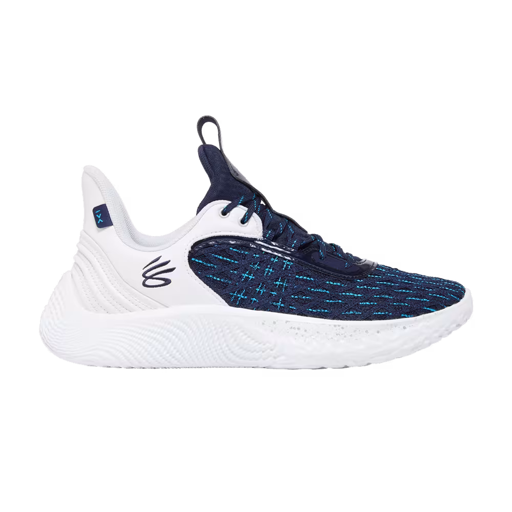 Curry Brand Curry Flow 9 Team White Midnight Navy