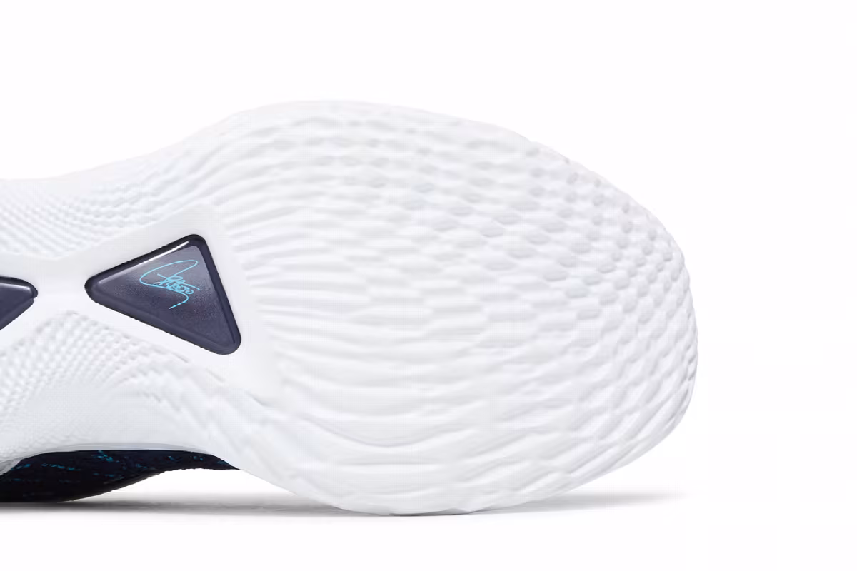 Curry Brand Curry Flow 9 Team White Midnight Navy, view 6