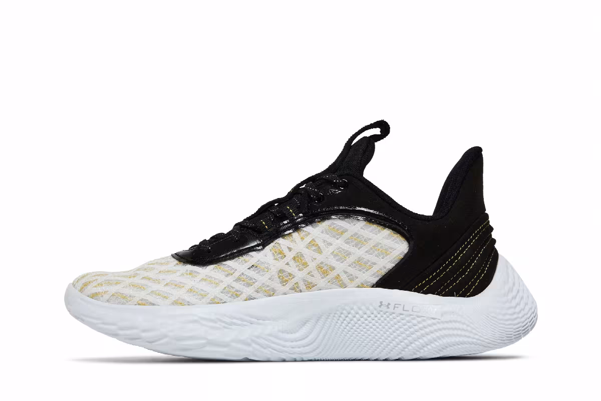 Curry Brand Curry Flow 9 Warp The Game Day - White Black, view 4