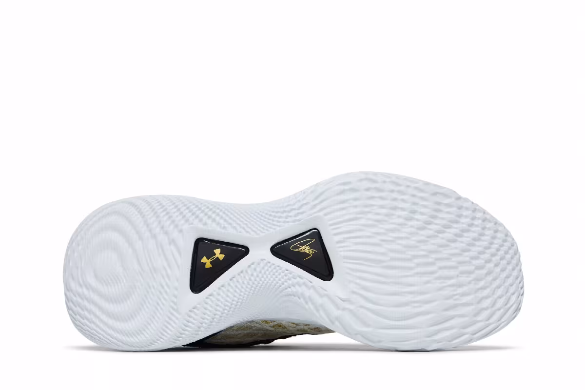 Curry Brand Curry Flow 9 Warp The Game Day - White Black, view 5