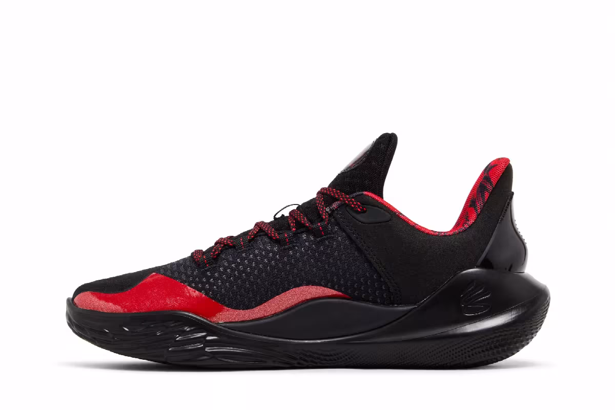 Tuff Crowd x Curry Brand Curry Flow 11 Black Grey, view 4