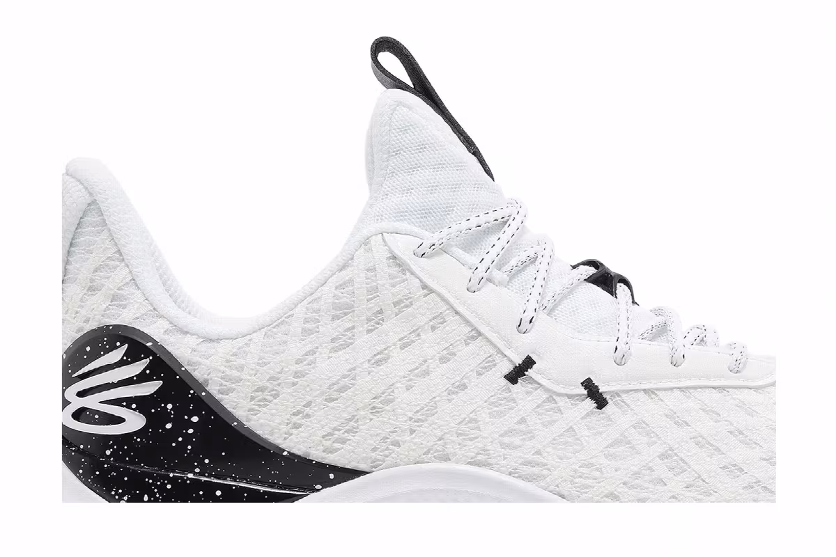 Curry Brand Curry Flow 10 Team White Black, view 3