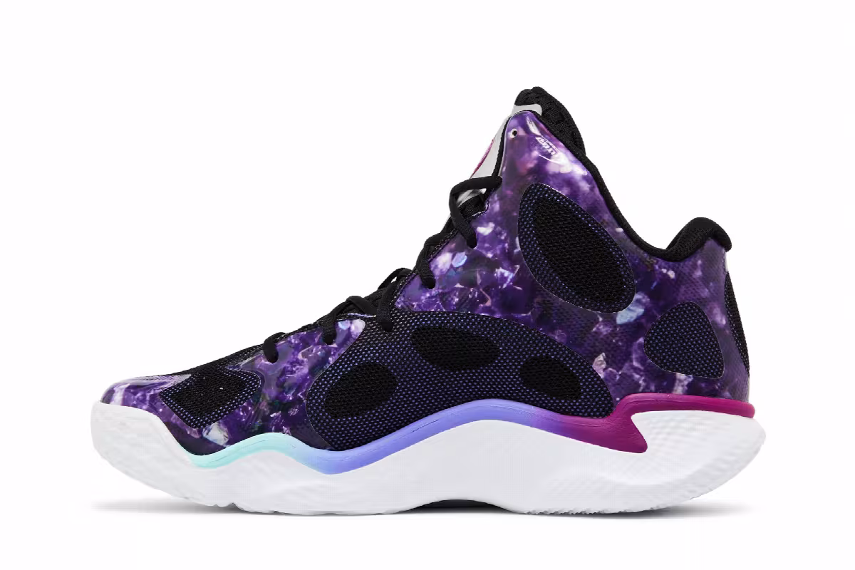 Tuff Crowd x Curry Brand Curry Spawn FloTro Amethyst, view 4