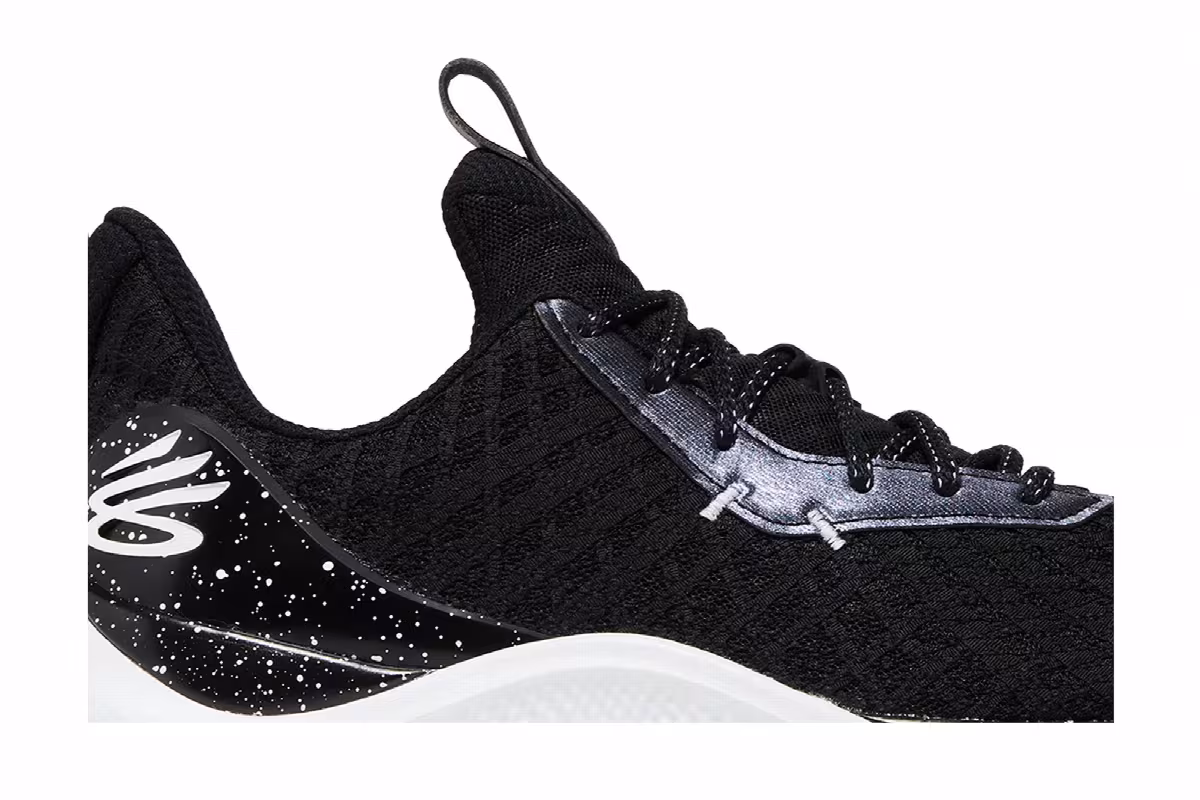 Curry Brand Curry Flow 10 Team Black White, view 3