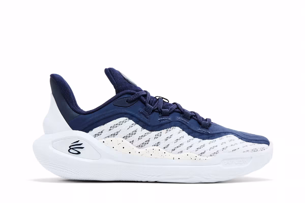 Curry Brand Curry Flow 11 TB White Midnight Navy, view 2