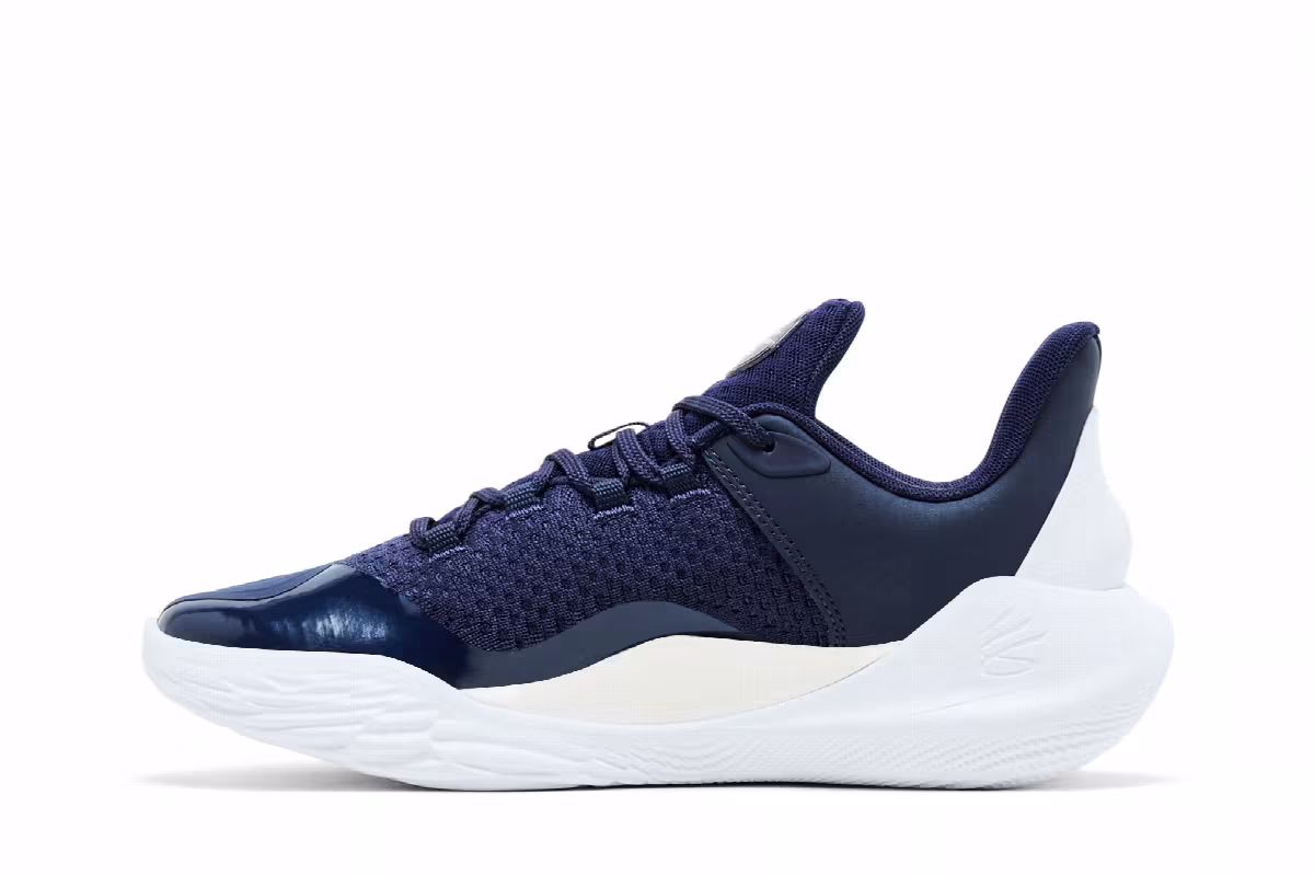 Curry Brand Curry Flow 11 TB White Midnight Navy, view 4