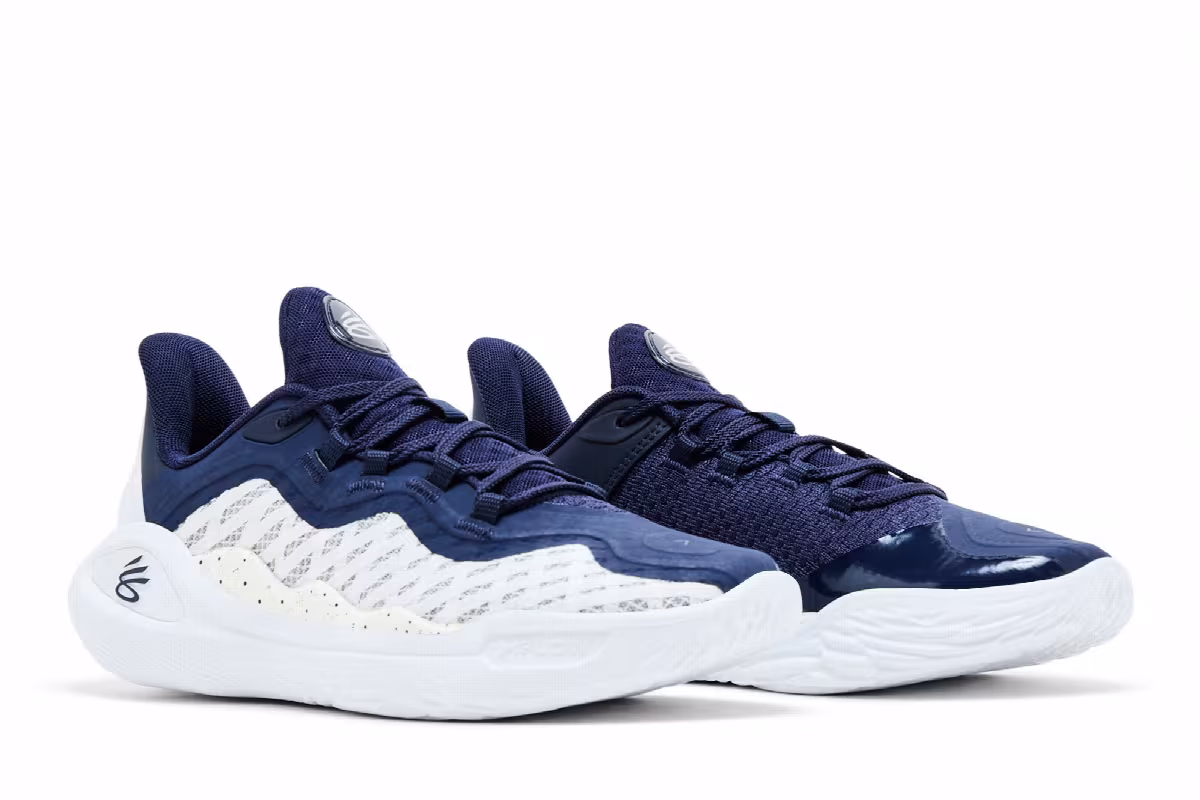 Curry Brand Curry Flow 11 TB White Midnight Navy, view 9