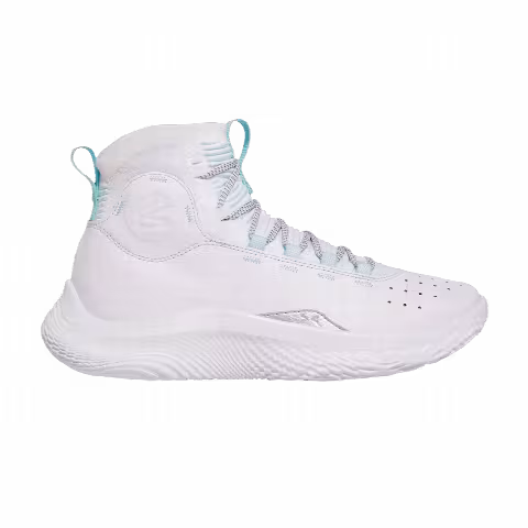 Curry Brand Curry 4 FloTro 'White Stream Metallic Silver'