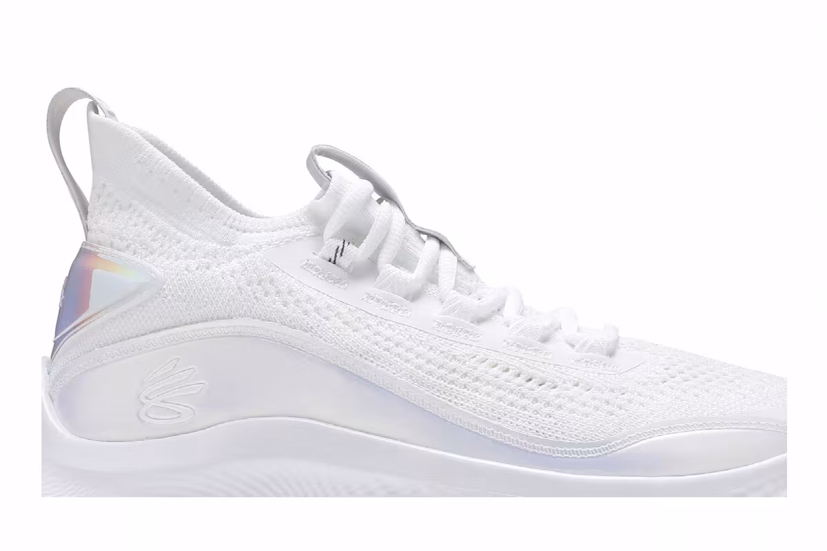 Curry Brand Curry Flow 8 GS White Iridescent, view 3